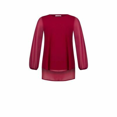Asymmetrical blouse