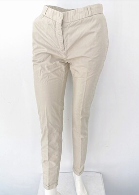 Chino trousers with parachute canvas