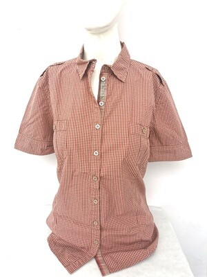 S / s checked shirt