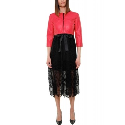 3/4 eco-leather jacket 3/4 eco-leather jacket