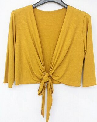 Knitted shrug