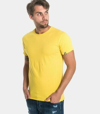 Basic T-shirt with raw cut