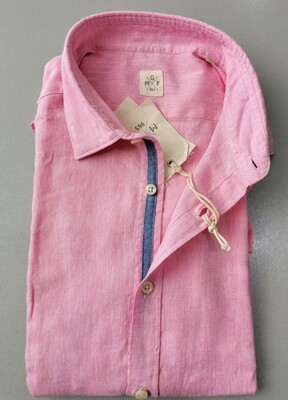 Slim fit linen shirt