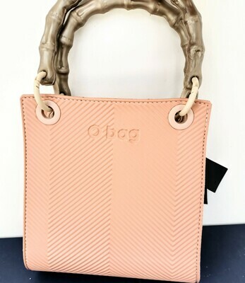 O BAG double mini texture