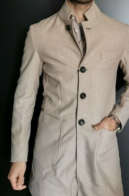 Long wool coat
