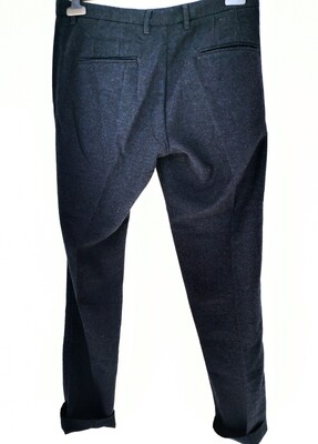 Slim fit flannel pants