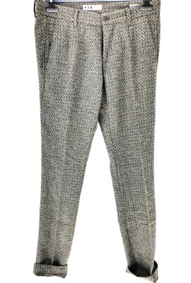Slim fit flannel chino pants