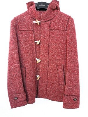 Duffle coat in boiled wool