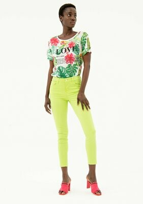 Skinny cotton stretch pant