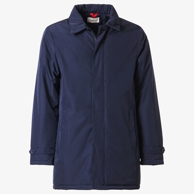​Trench coat with ecological padding