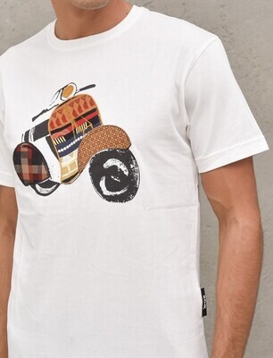​Embroidered Vespa T-shirt