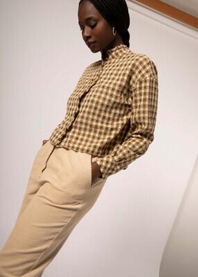 Regular checked shirt