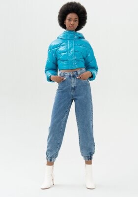 Carrot bleached jeans