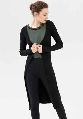 ​Long fitted cardigan