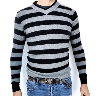 ​Striped sweater in ultra soft fabric