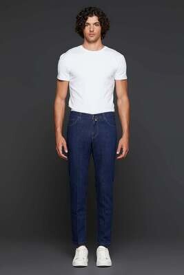 Jeans slim fit in denim stretch scuro