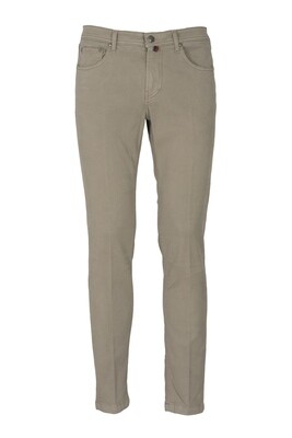 Slim fit cotton stretch pant