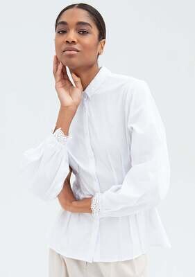 Slim shirt in poplin