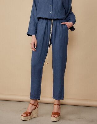 ​Regular pants in pure linen