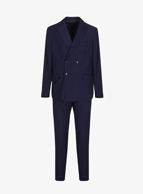 ​Double-breasted man suit