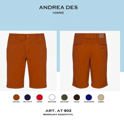 Basic bermuda shorts slim fit