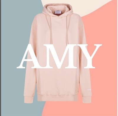 Over hooded sweatshirt