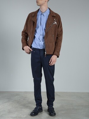​Biker jacket in eco reindeer