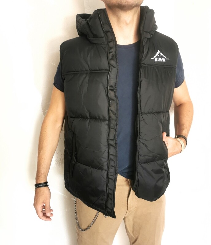 ​Eco-friendly sleeveless down jacket with logo