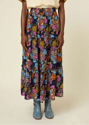 Long multicolor skirt