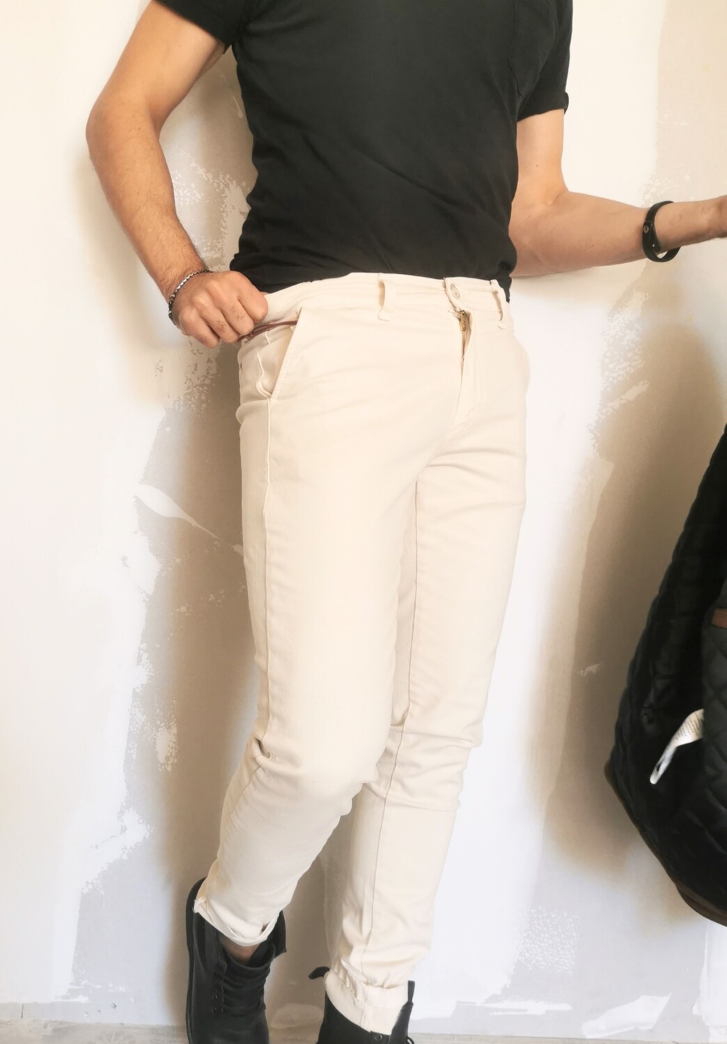 Pantalone chino slim fit