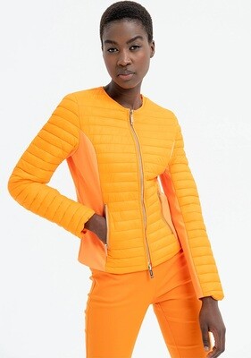 Eco quilt one hundred grams with crew neck