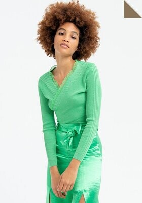 ​Crossover cropped cardigan