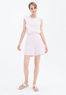 Regular shorts in technical fabric