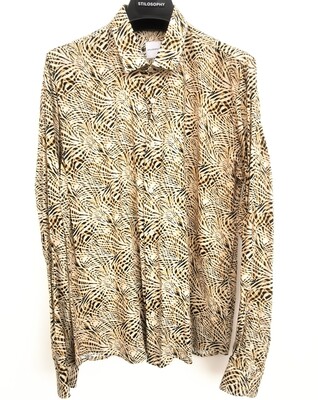 ​​Slim shirt in fluid fabric