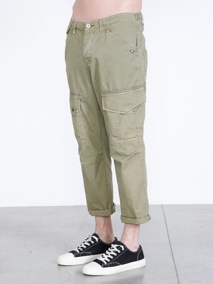 Cargo pants in pure cotton