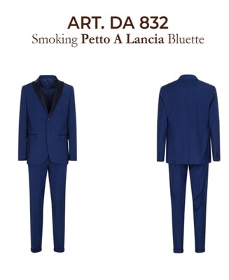 ​​Slim smoking suit in polyviscose