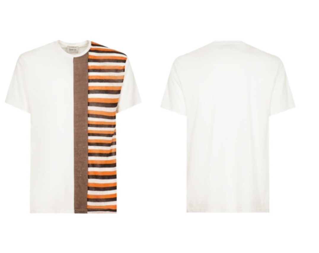 Linen split T-shirt