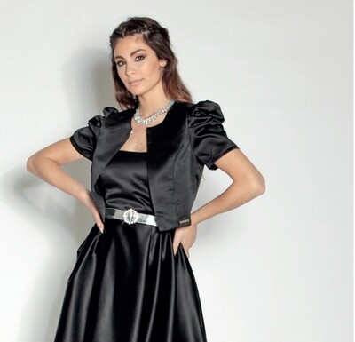 ​Satin bolero jacket
