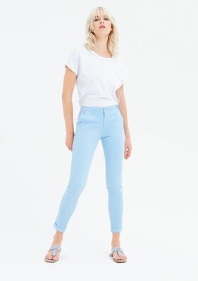 Gabardine chinos pants