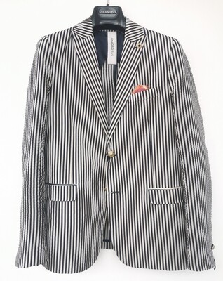 ​​Slim striped jacket​