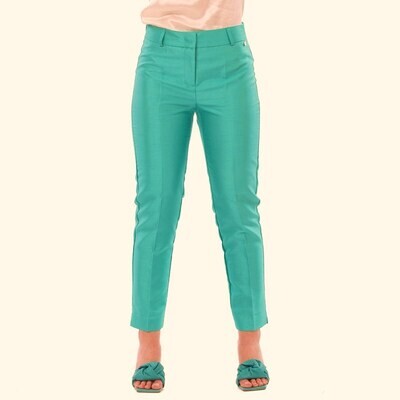 ​Chino satin effect pants