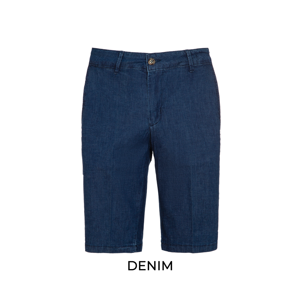 ​​Ultralight Bermuda chino jeans