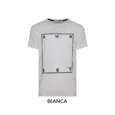 ​Sunset Square Print T-Shirt