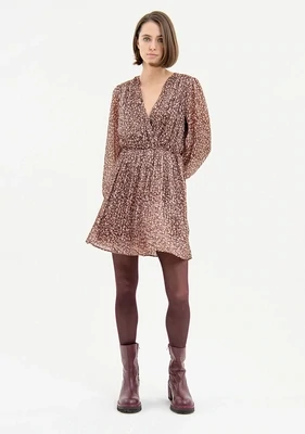 ​Regular dress in floral pattern