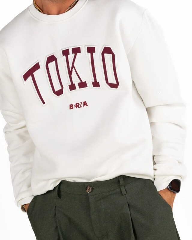 ​​Tokyo patch crewneck sweatshirt