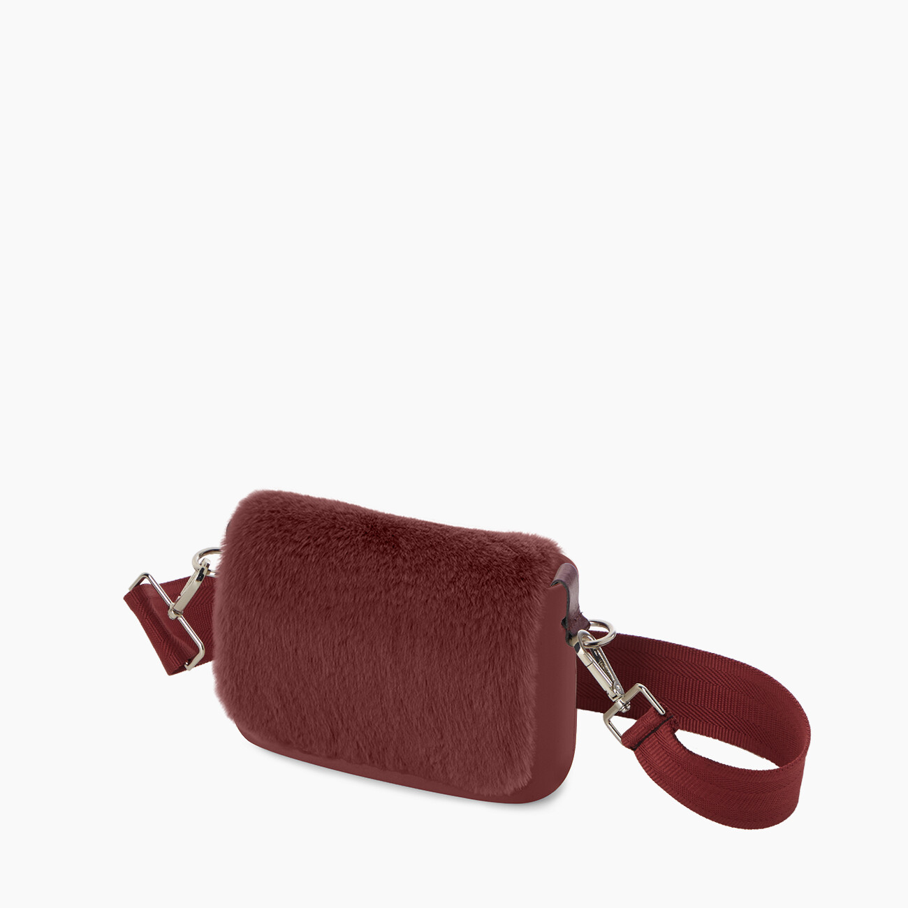 ​​O pocket burgundy lapin rex