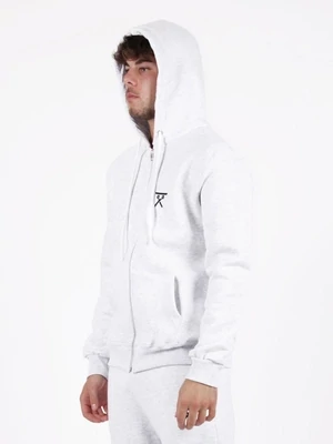 Zip sweatshirt with hood