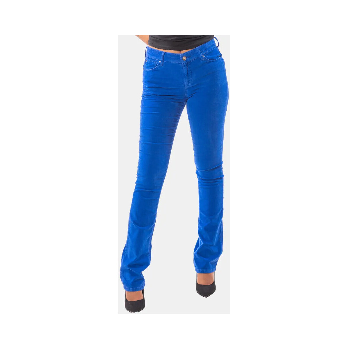 Moleskin bootcut trousers