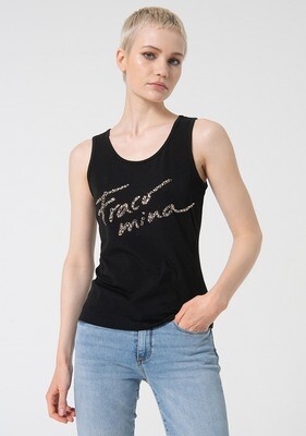 ​​Regular stretch jersey tank top