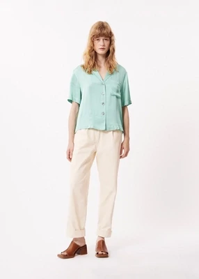 ​​Regular viscose shirt